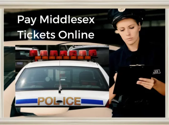 How To Pay Middlesex County Traffic Tickets Online?